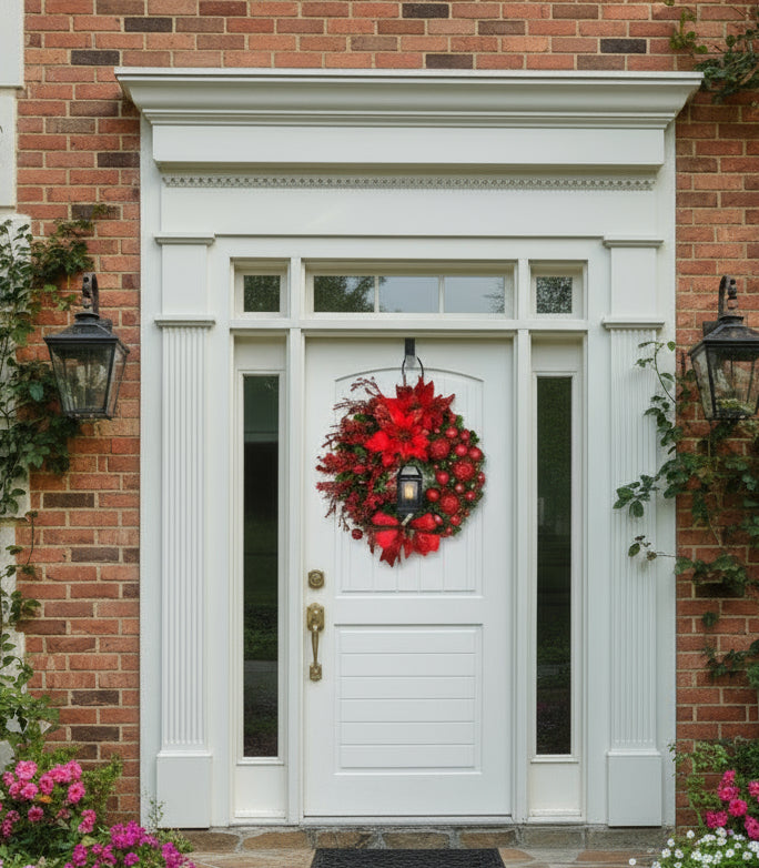 Festive New Style Christmas Wreath