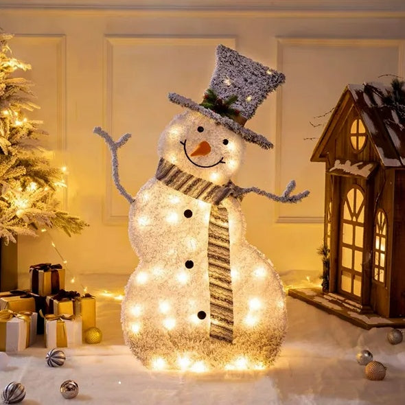 LED Snowman Christmas Decoration Light