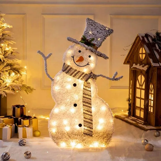 LED Snowman Christmas Decoration Light