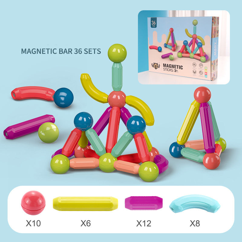 Magnetic Building Blocks Set