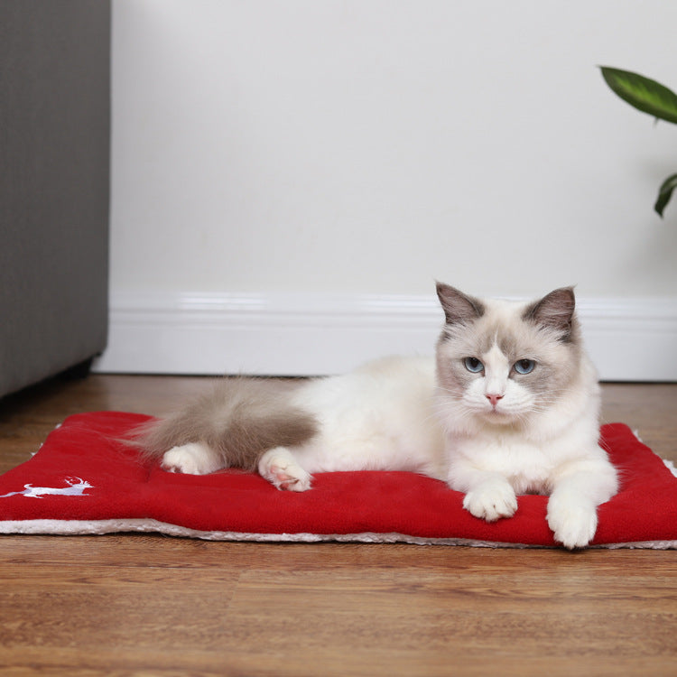 Super Soft Christmas Dog Mat