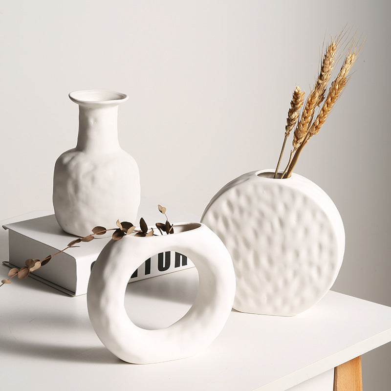 Handcrafted Nordic Ceramic Vases