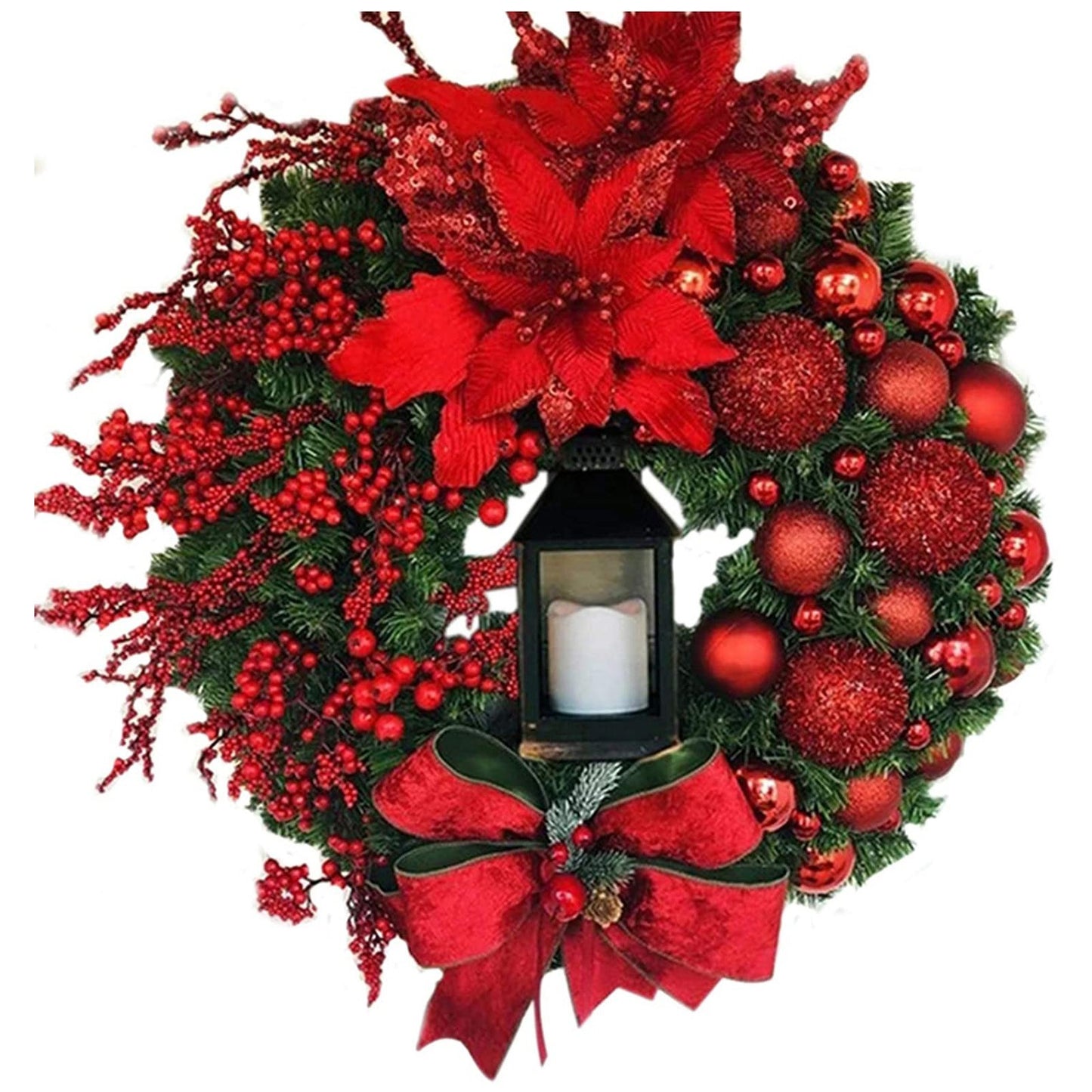 Festive New Style Christmas Wreath