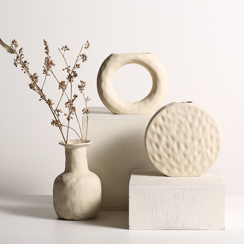 Handcrafted Nordic Ceramic Vases