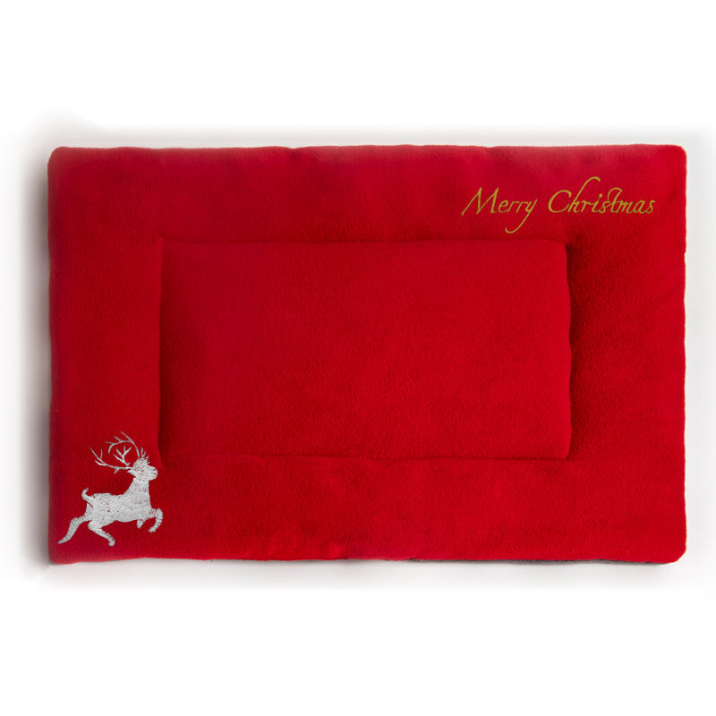 Super Soft Christmas Dog Mat