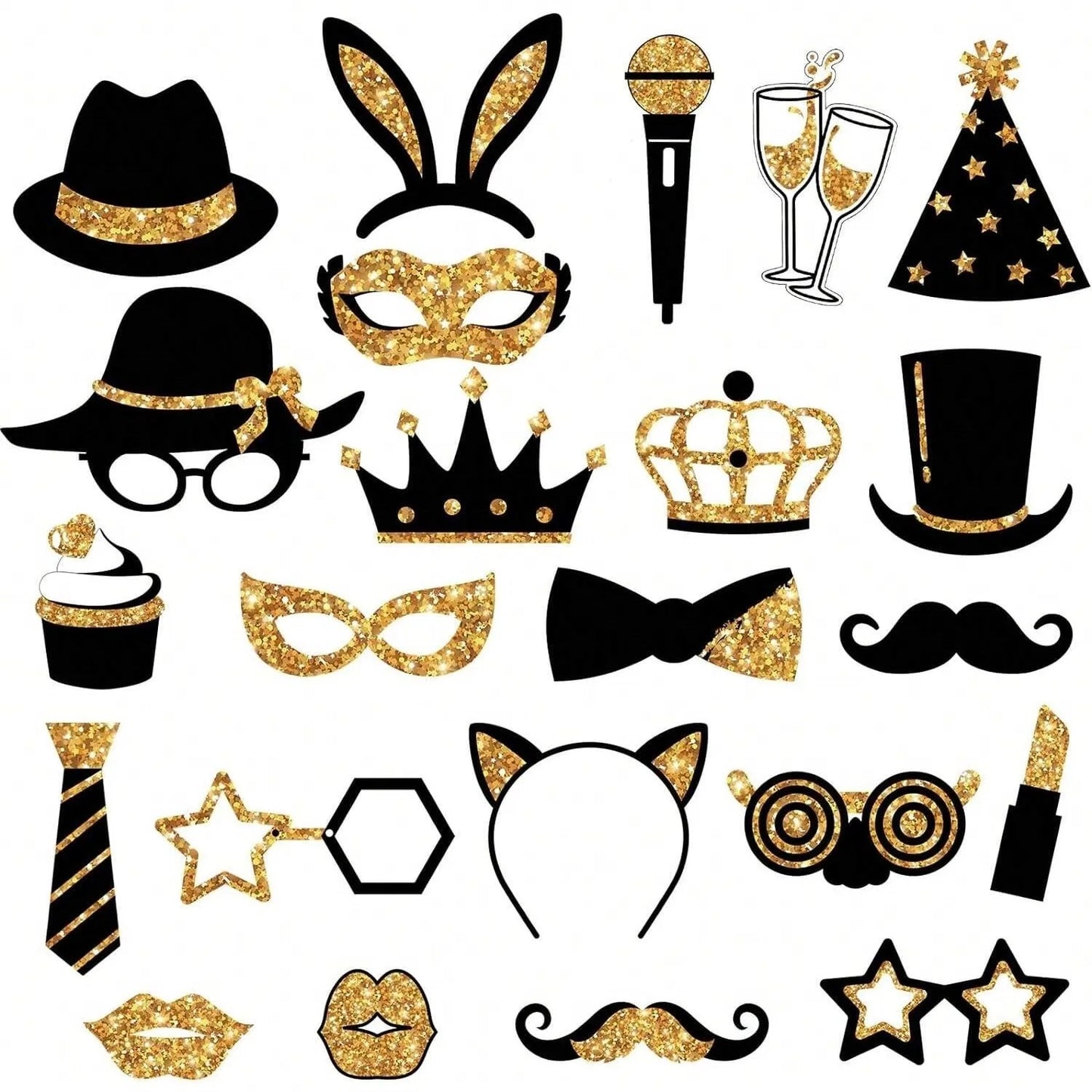 Glam Party Props Set