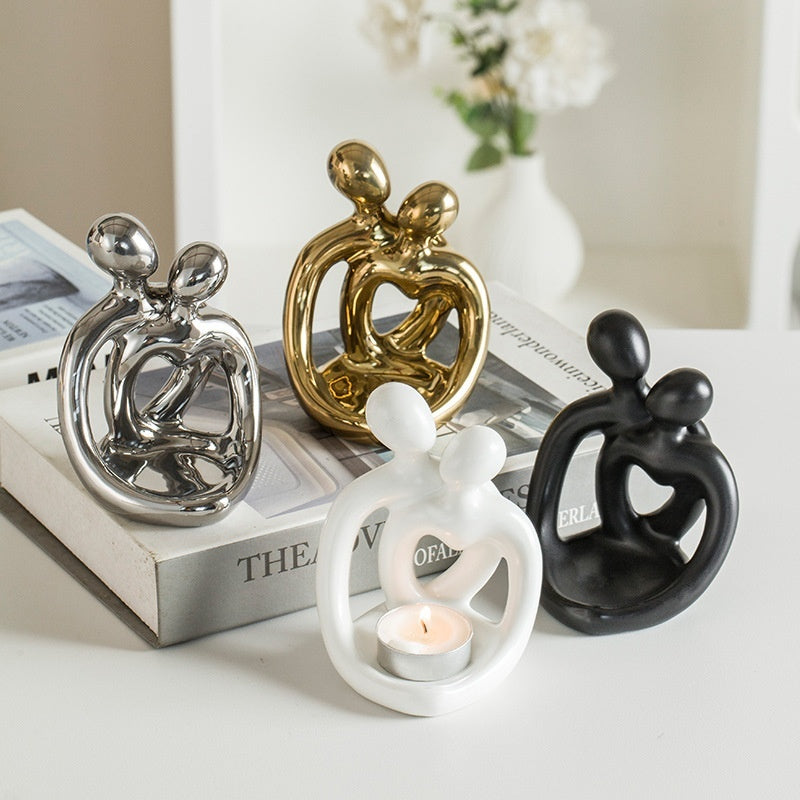 Nordic Ceramic Candle Holders