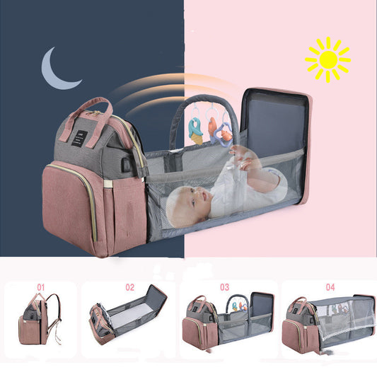 Multifunction Baby Travel Crib Bag